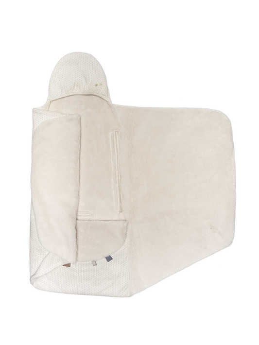 ORGANIC Wrap Blanket Trendy Wrapping (90x110cm) Stone Beige