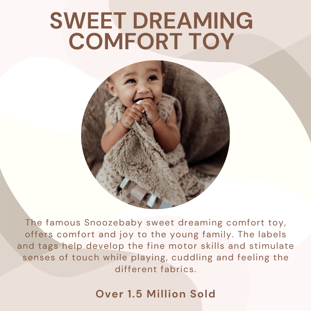 ORGANIC Comfort Toy Sweet Dreaming Warm Brown