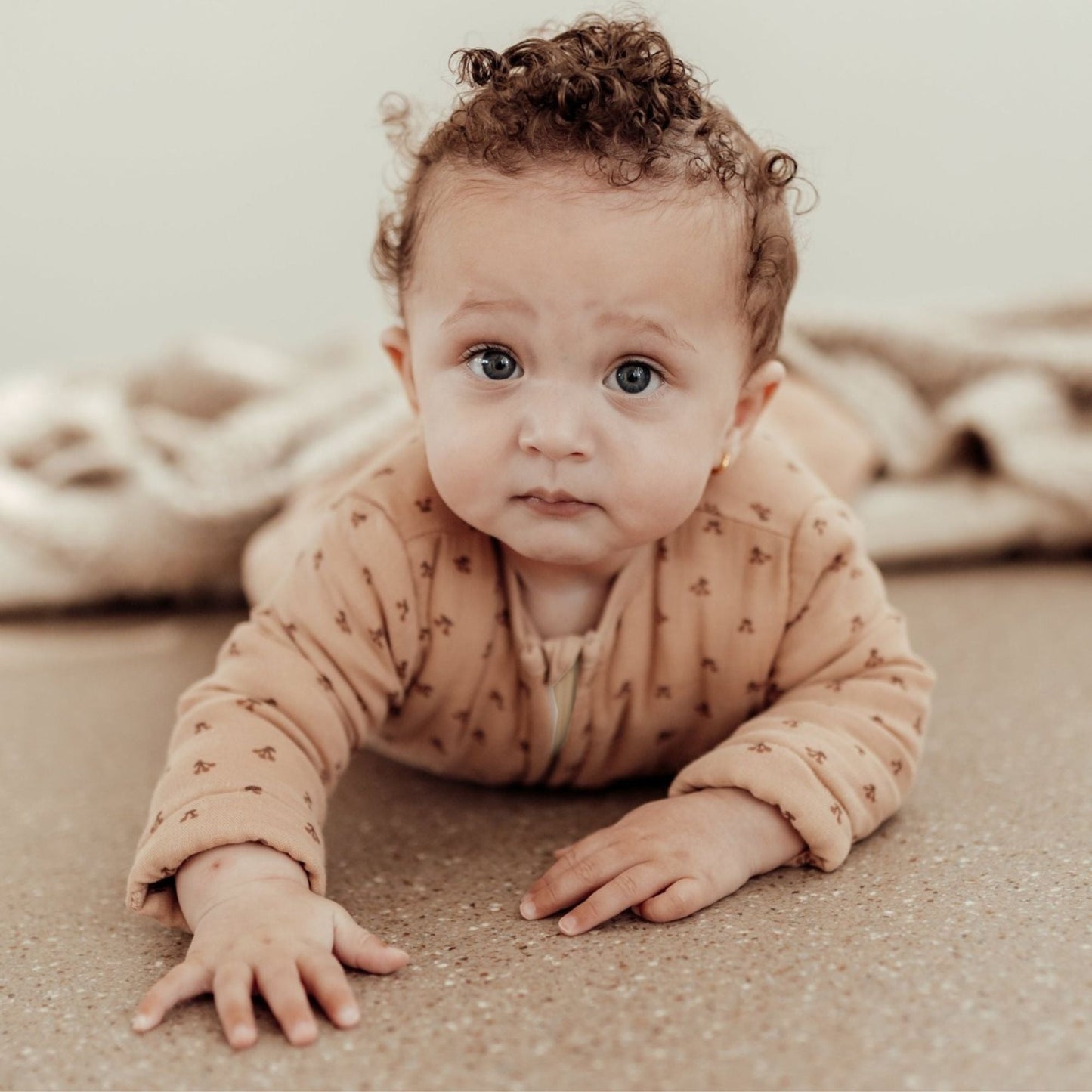 Slaappak Baby TOG 2.0 Herfst en Winter 3 - 9 Maanden Kersen Roze - Slaappakken