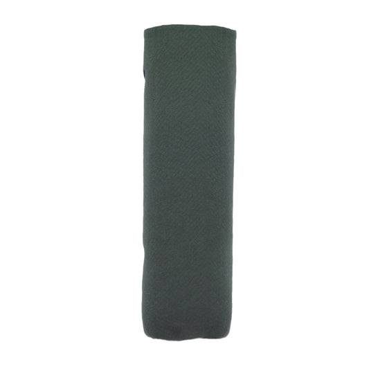 Swaddle Blanket Baby Flannel 80x80 cm Organic Dark Green_Swaddle Blankets_Snoozebaby