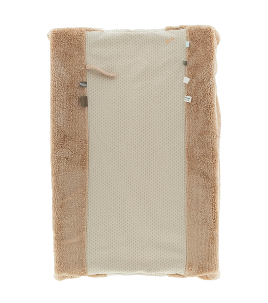 ORGANIC Changing Mat Cover Happy Dressing (45 x 70cm) Milky Rust