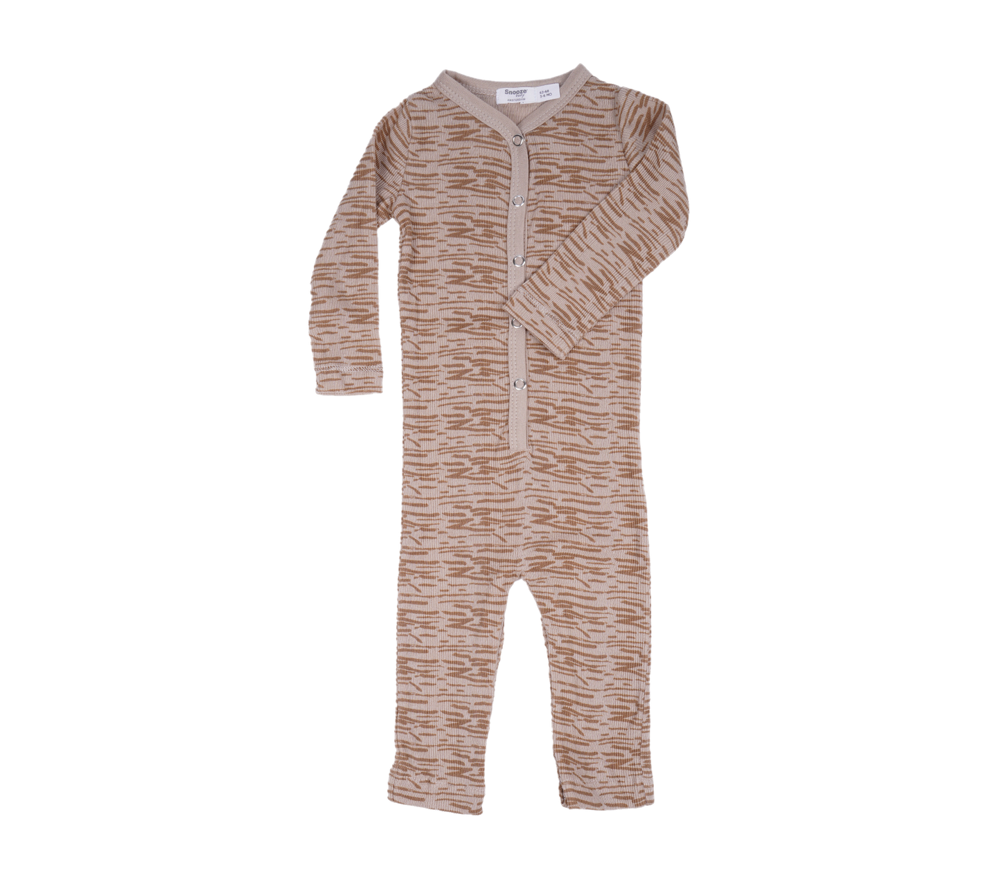 ORGANIC baby suit Desert Sand print