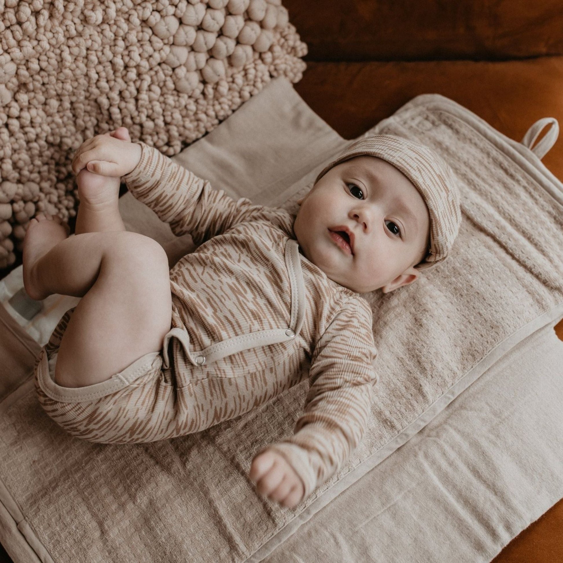 Wickelauflage Baby Desert Sand Braun_Wickelauflagen_Snoozebaby