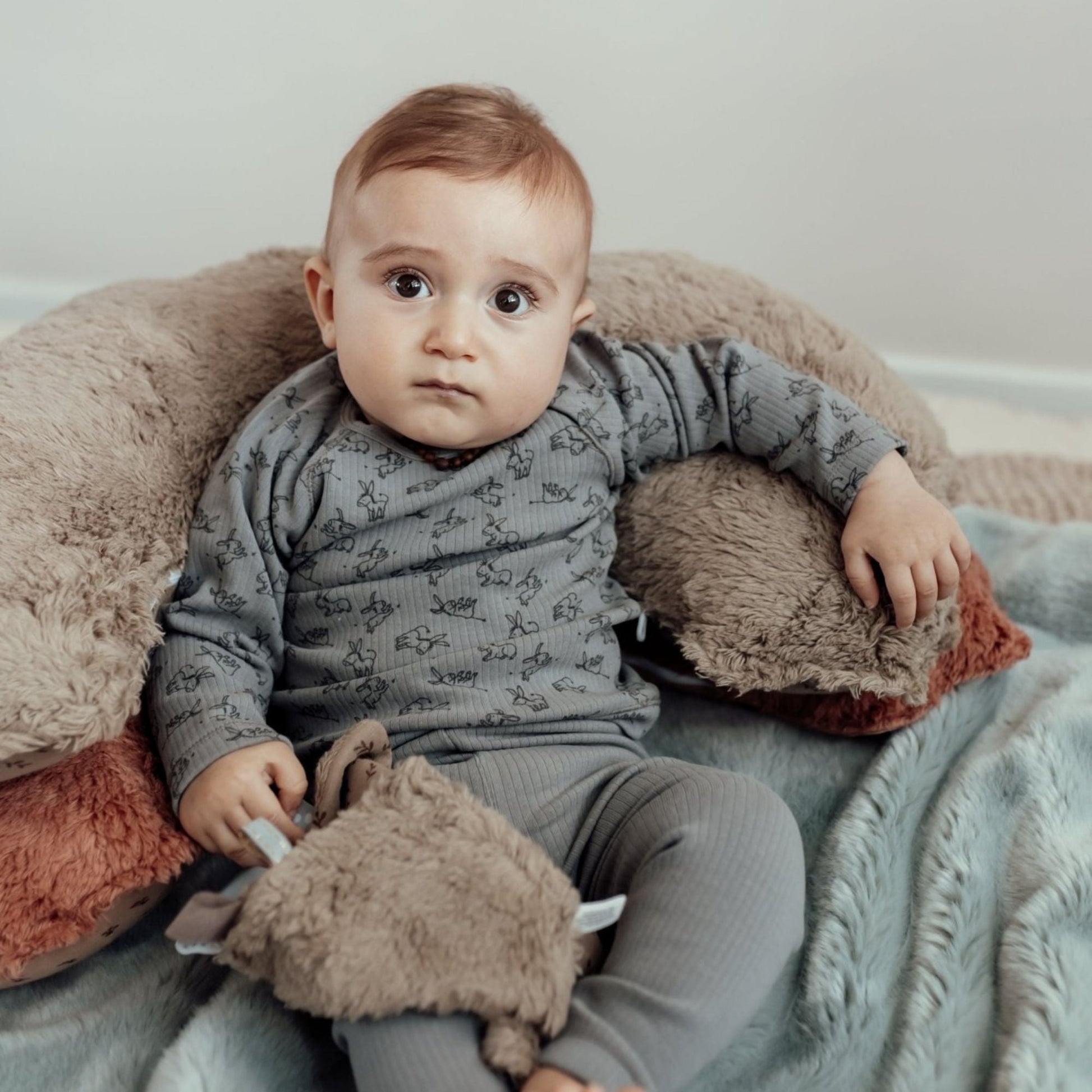 Fütterungskissen Baby Hazel Brown - Fütterungskissen