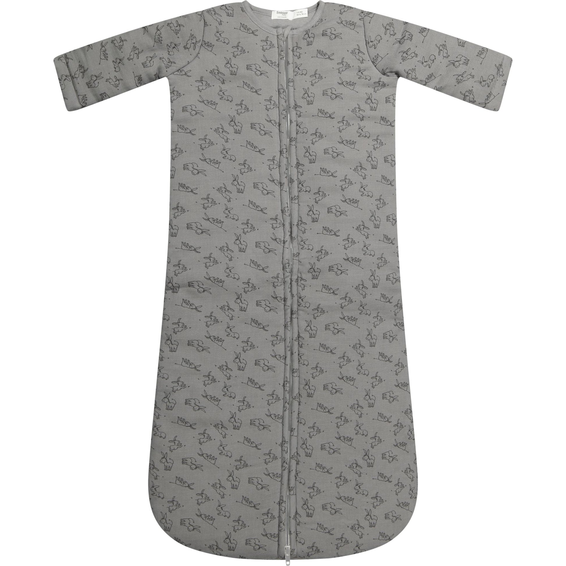 Schlafanzug Baby TOG 2.0 Herbst und Winter 3 - 9 Monate Cloudy Grey_Schlafanzüge_Snoozebaby