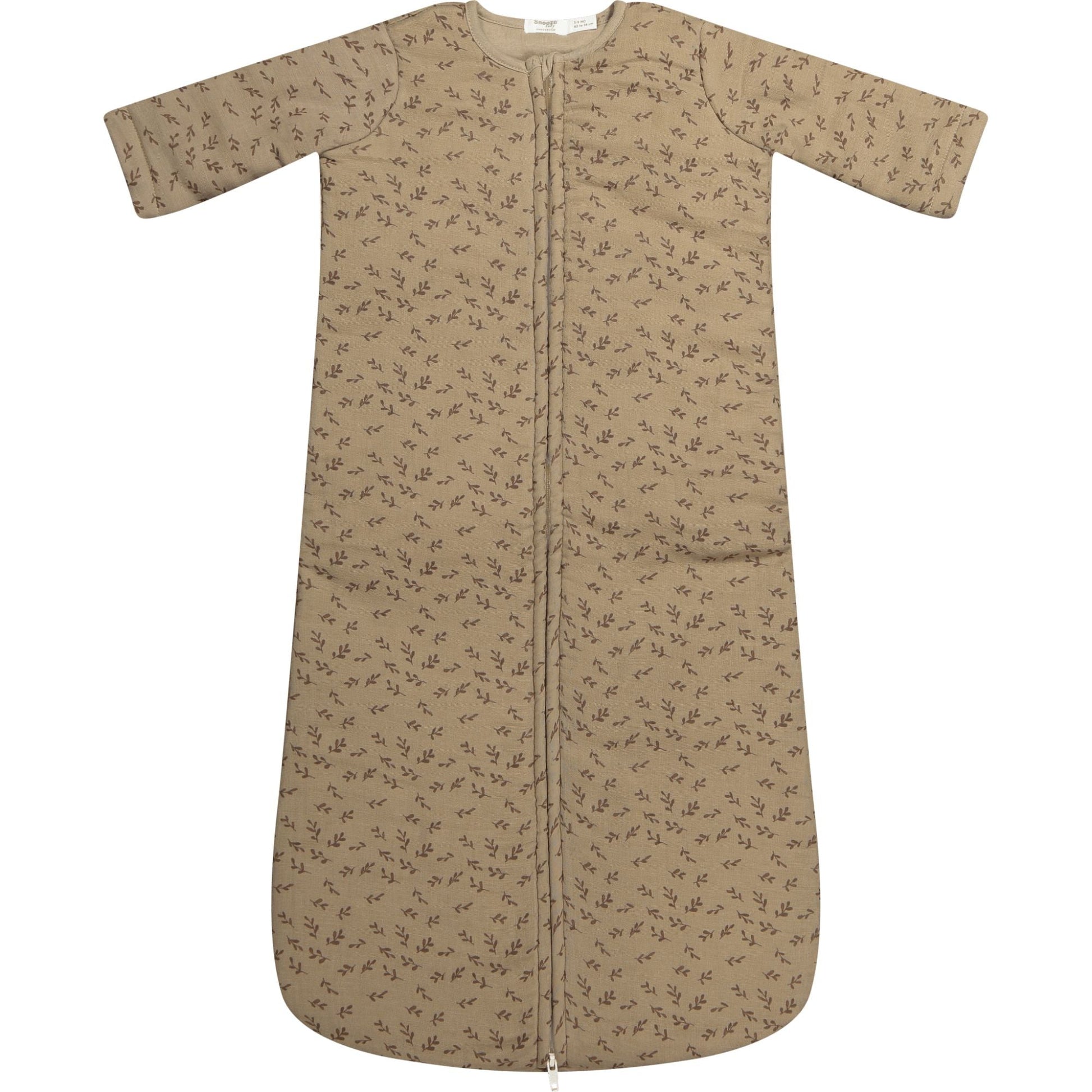 Schlafanzug Baby TOG 2.0 Herbst und Winter 3 - 9 Monate Hazel Brown_Schlafanzüge_Snoozebaby