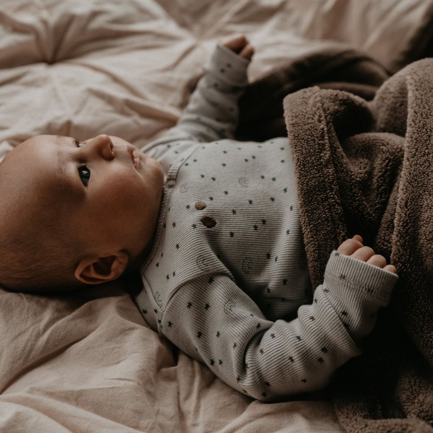 Couverture Bébé 75x100 cm TOG 2.0 Warm Brown_Blankets Crib_Snoozebaby