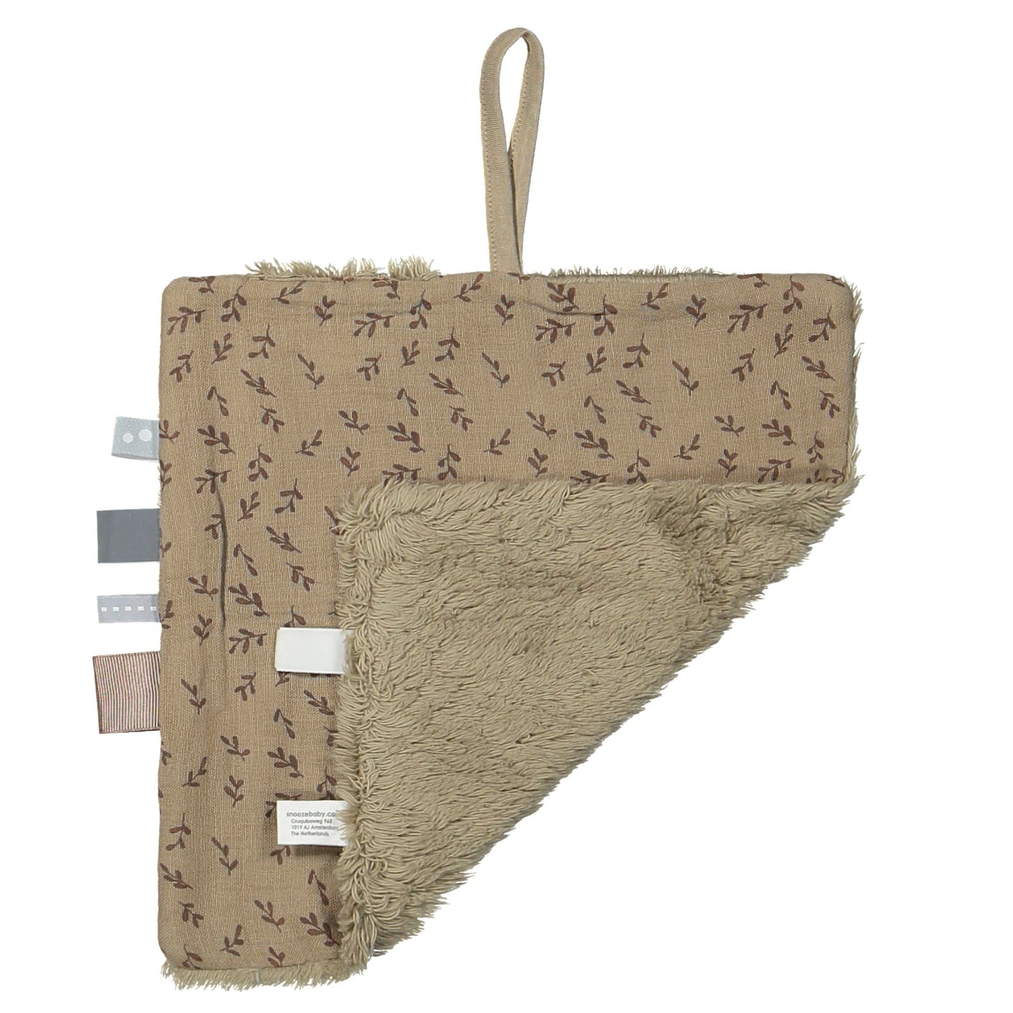 Drap de bain bébé bio Hazel Brown_Drap de bain_Snoozebaby