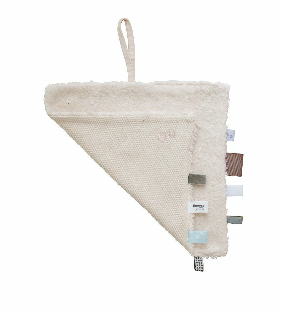 Drap de bain bébé bio Peach Blush Rose_Drap de bain_Snoozebaby