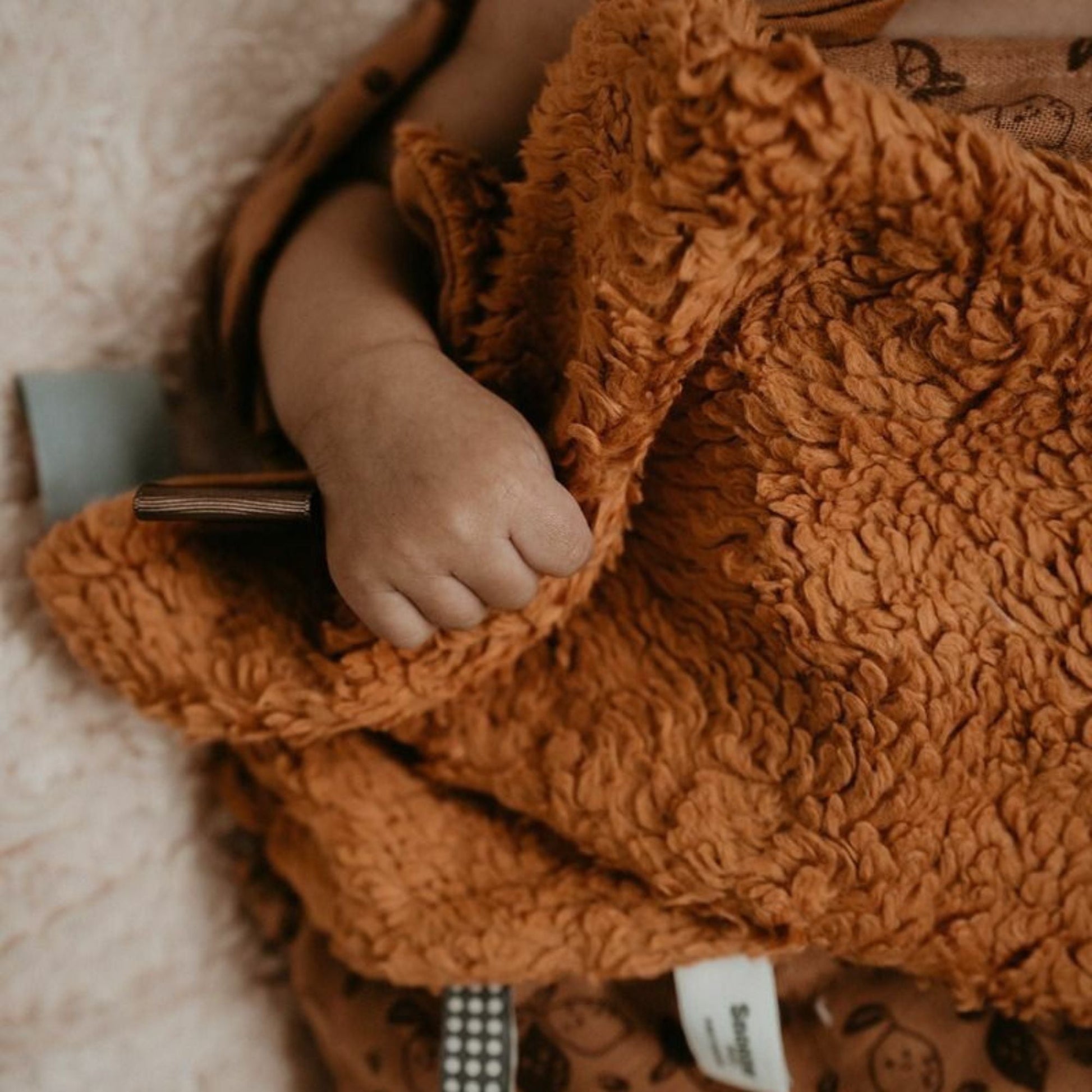 Cuddle Cloth Baby Organic Toffee Brown - Cuddle Cloths