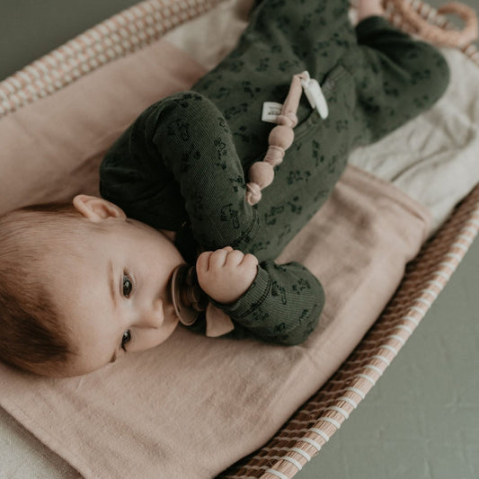 Attache sucette Baby Organic Desert Sand Brown_Attaches sucette_Snoozebaby